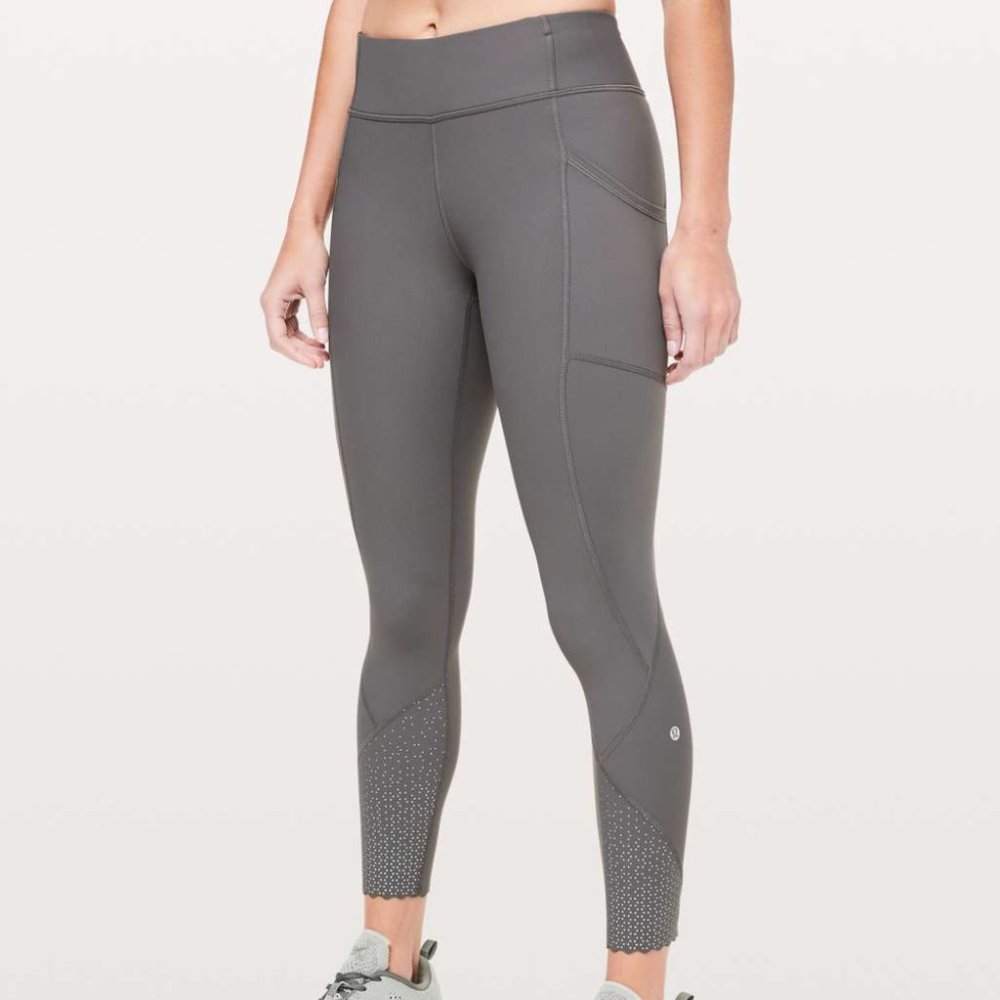 lululemon athletica Charcoal Performance Leggings